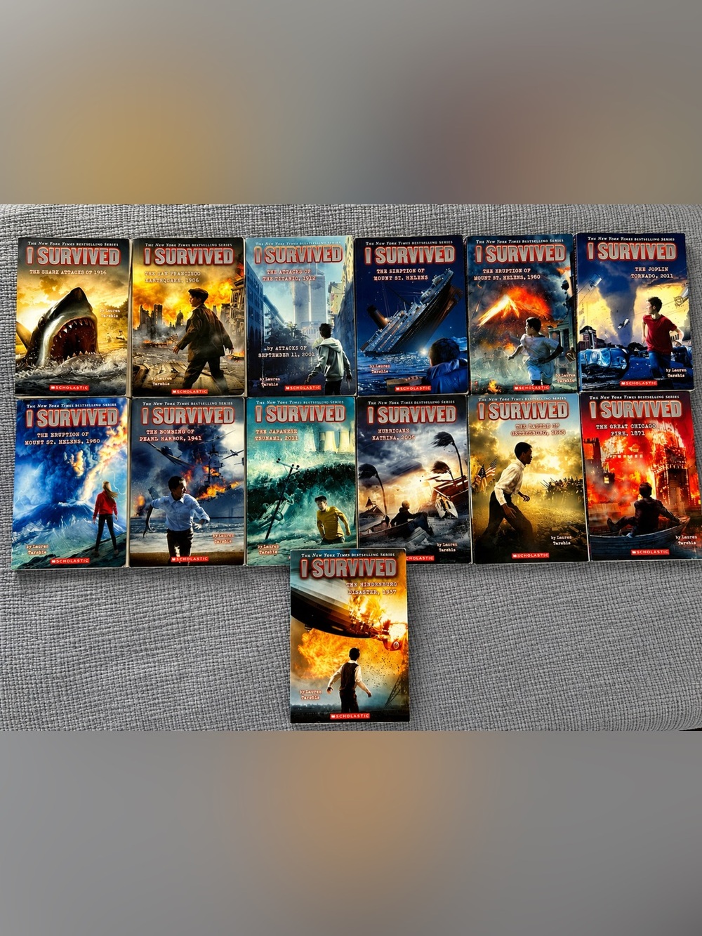I Survived Book Lot of 11 | Lauren Tarshis | Scholastic Chapter Books Grades 3–6